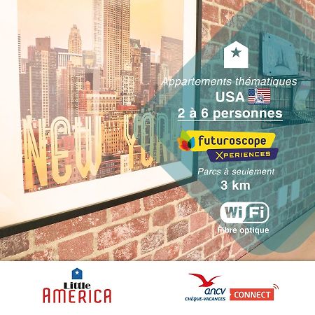 Little America - Appart Hotel 3Km Futuroscope Jaunay-Clan Esterno foto