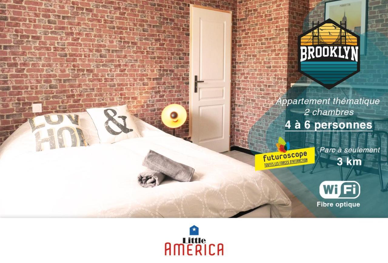 Little America - Appart Hotel 3Km Futuroscope Jaunay-Clan Esterno foto