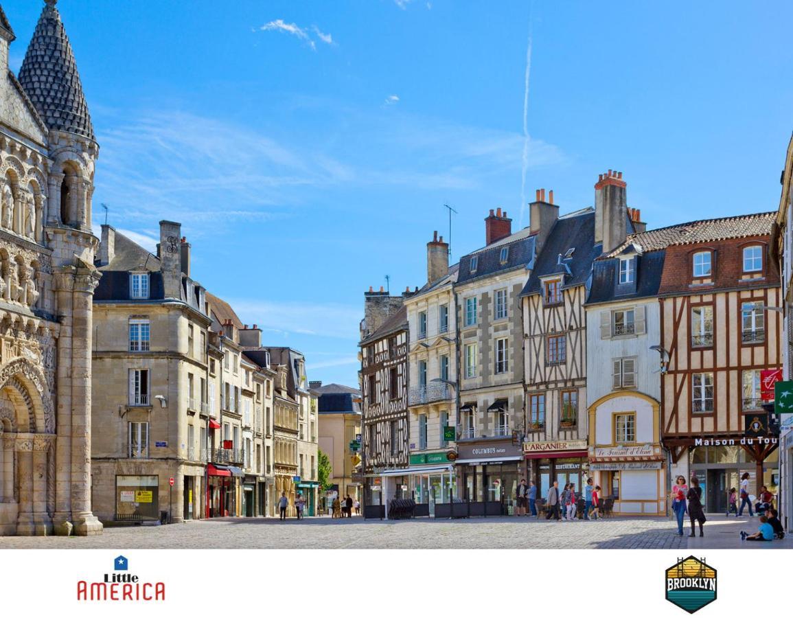 Little America - Appart Hotel 3Km Futuroscope Jaunay-Clan Esterno foto