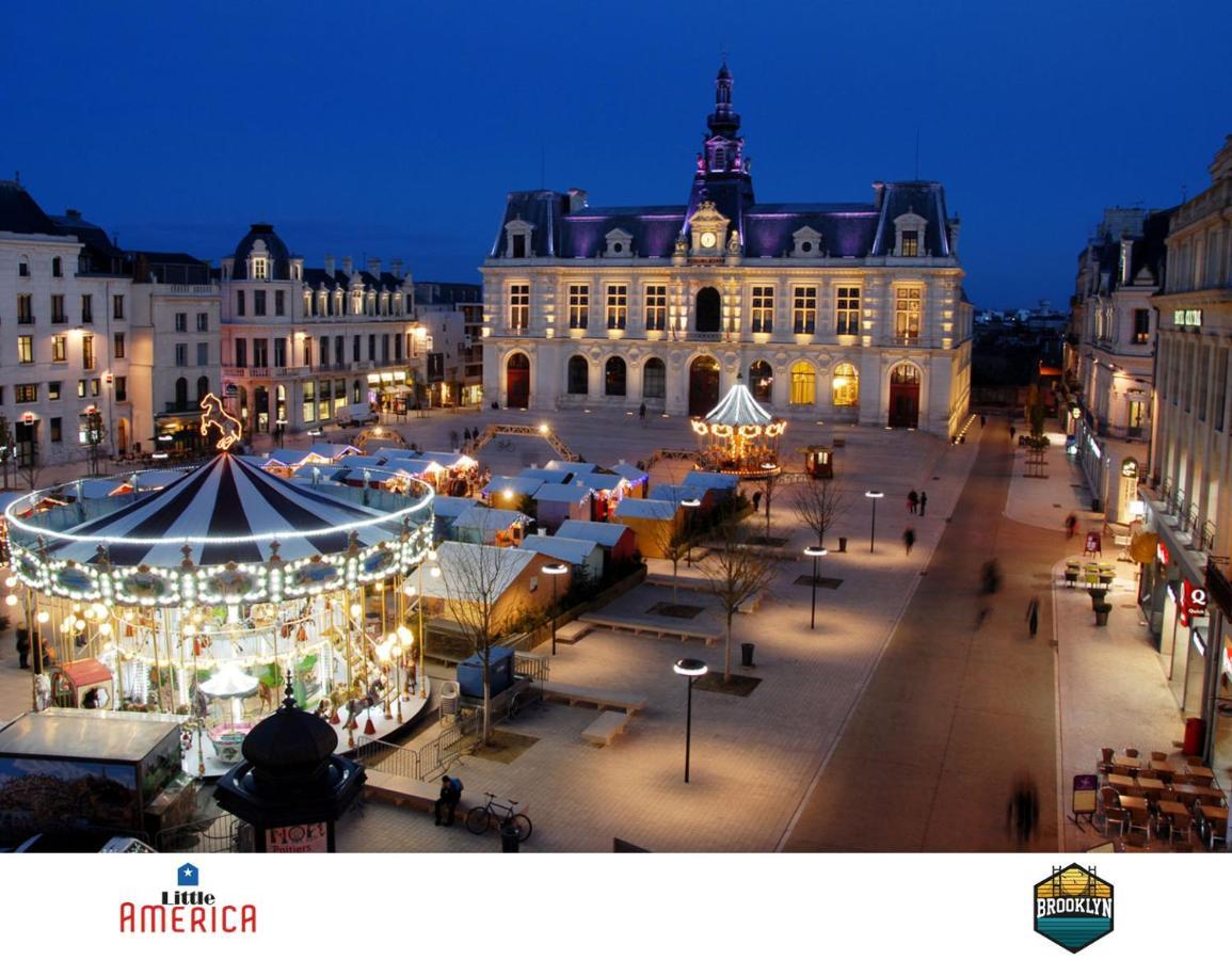 Little America - Appart Hotel 3Km Futuroscope Jaunay-Clan Esterno foto